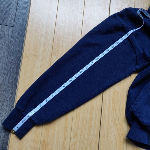 I ❤️NY Pullover Thick Hoodie in Dark Navy Spring - Picture 6 of 8